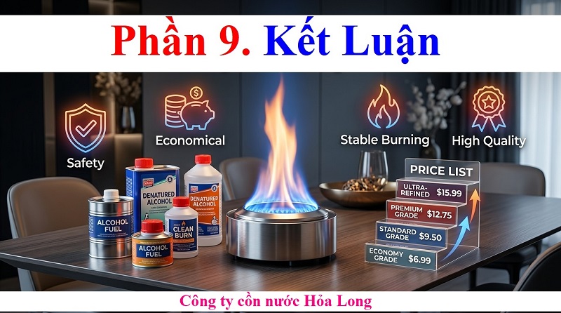 Giá Cồn Nước Cho Bếp Cồn Bao Nhiêu? Cập Nhật Mới Nhất Và Các Yếu Tố Ảnh Hưởng